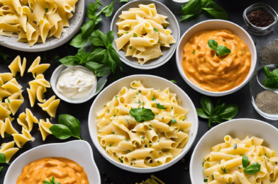 How to Make Creamy Pasta Sauces with Basic Ingredients